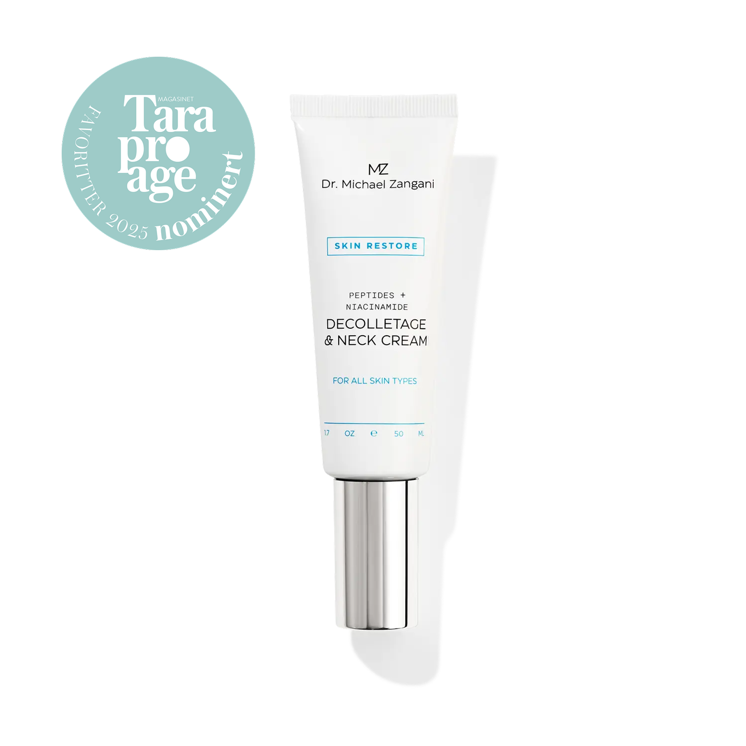 Dr. Michael Zangani Skin Restore Decolletage & Neck Cream nominert til Tara Pro Age