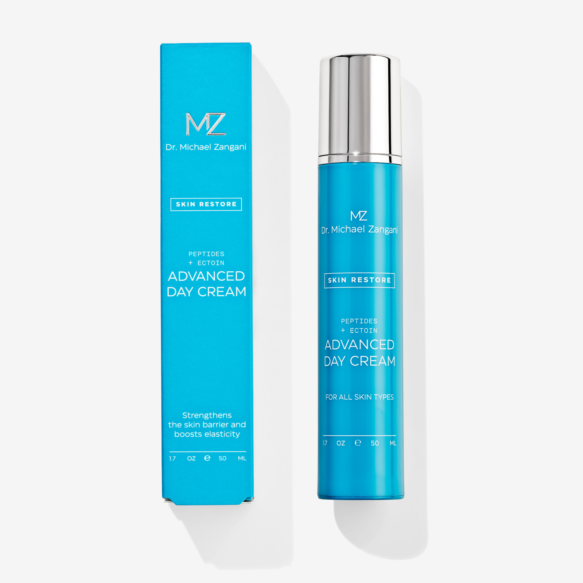 Dr. Michael Zangani Skin Advanced Day Cream produkt med emballasje