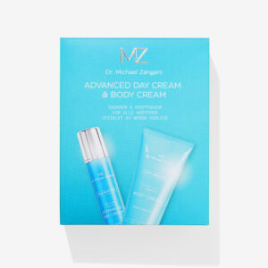 Dr Zangani day cream and body lotion gift set