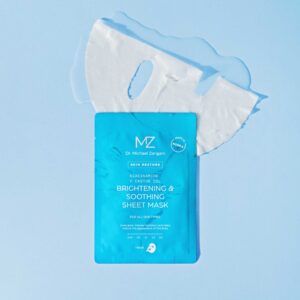 Dr. Michael Zangani Brightening & Soothing Sheet Mask utpakket