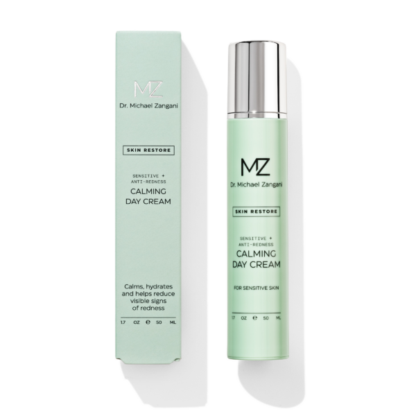 Dr. Michael Zangani Sensitive + Anti-Redness Calming Day Cream med emballasje