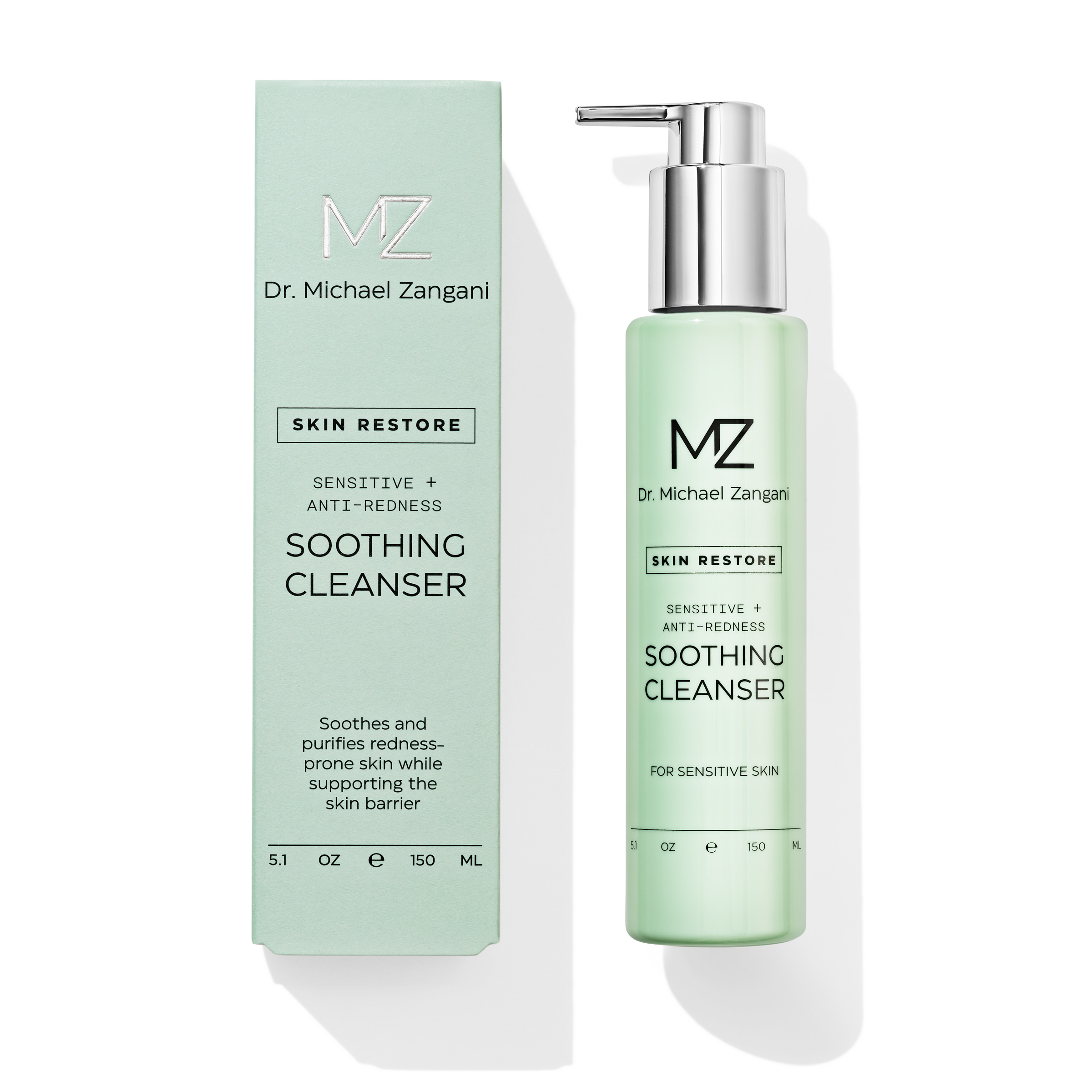 Dr. Michael Zangani Sensitive + Anti-Redness Soothing Cleanser